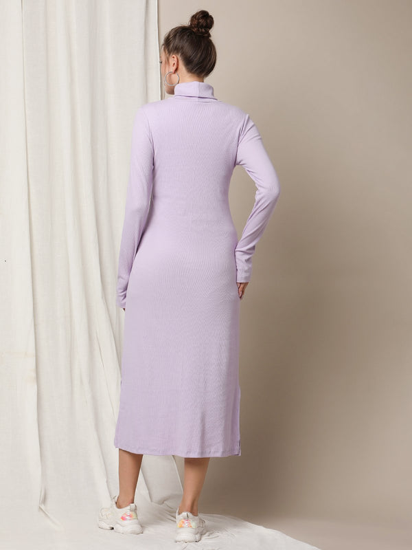 Maternity Rib-Knit Dress