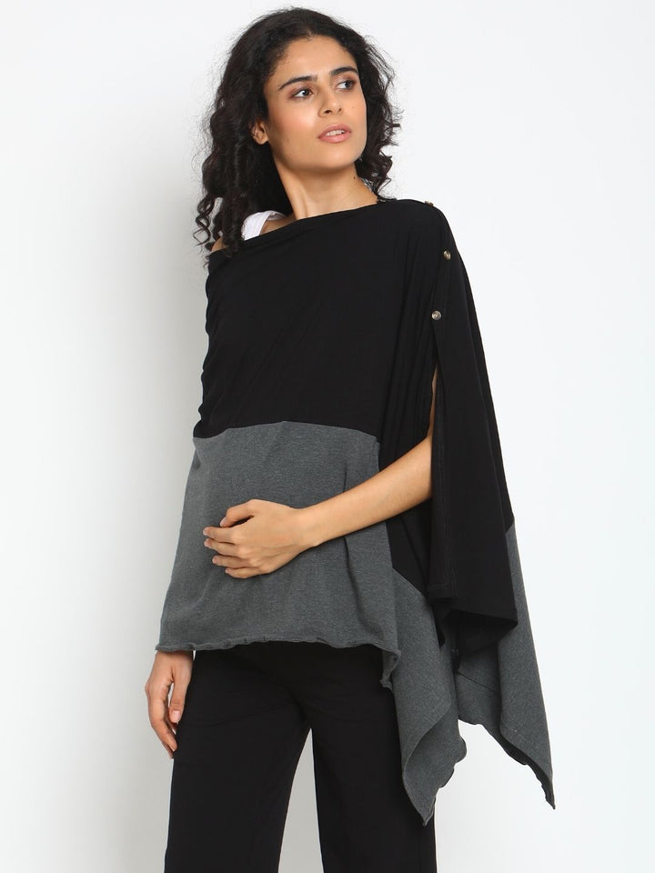 6-in-1 Poncho Style Nursing Cover