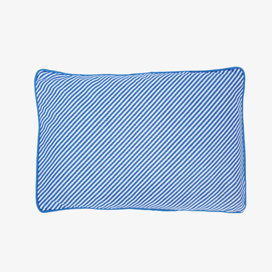 Baby Mustard Seeds Head Pillow Stripped - Blue
