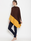 6-in-1 Nursing Cover- Brown/Mustard