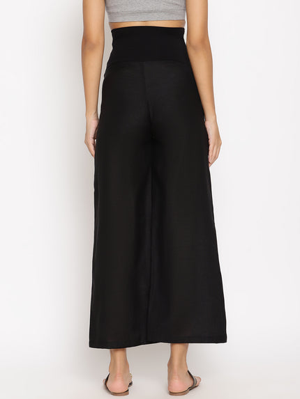 Maternity Linen Palazzo Pants