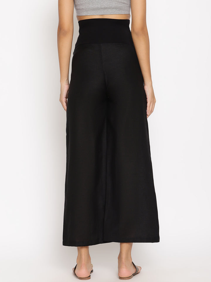 Maternity Linen Palazzo Pants