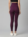 Purple Maternity Leggings