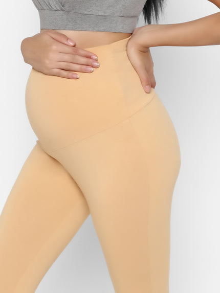 Yellow Maternity Leggings