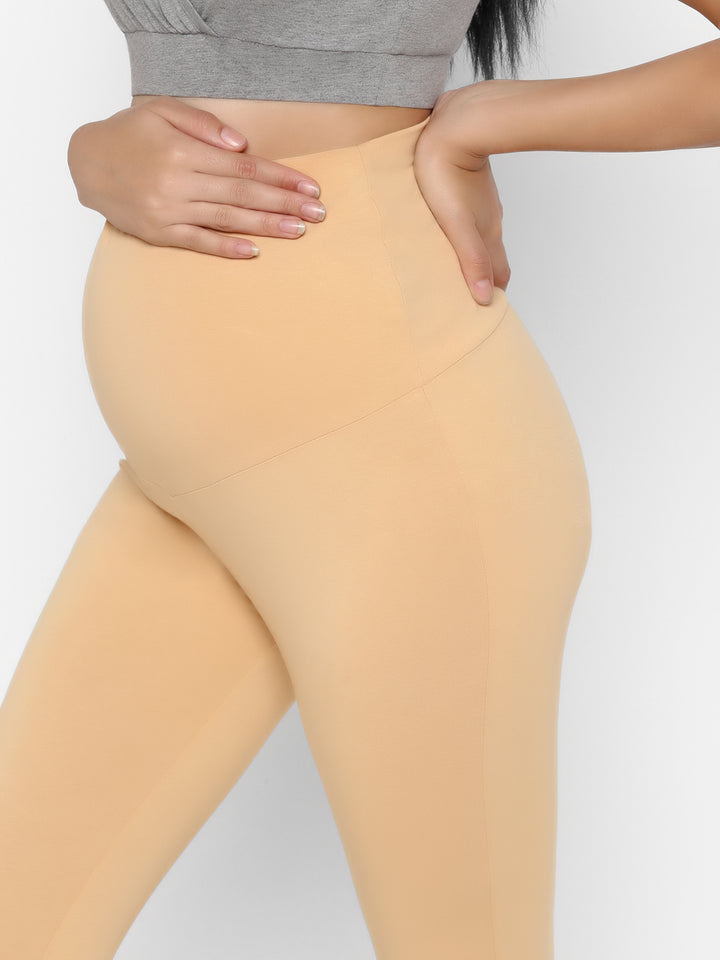 Yellow Maternity Leggings