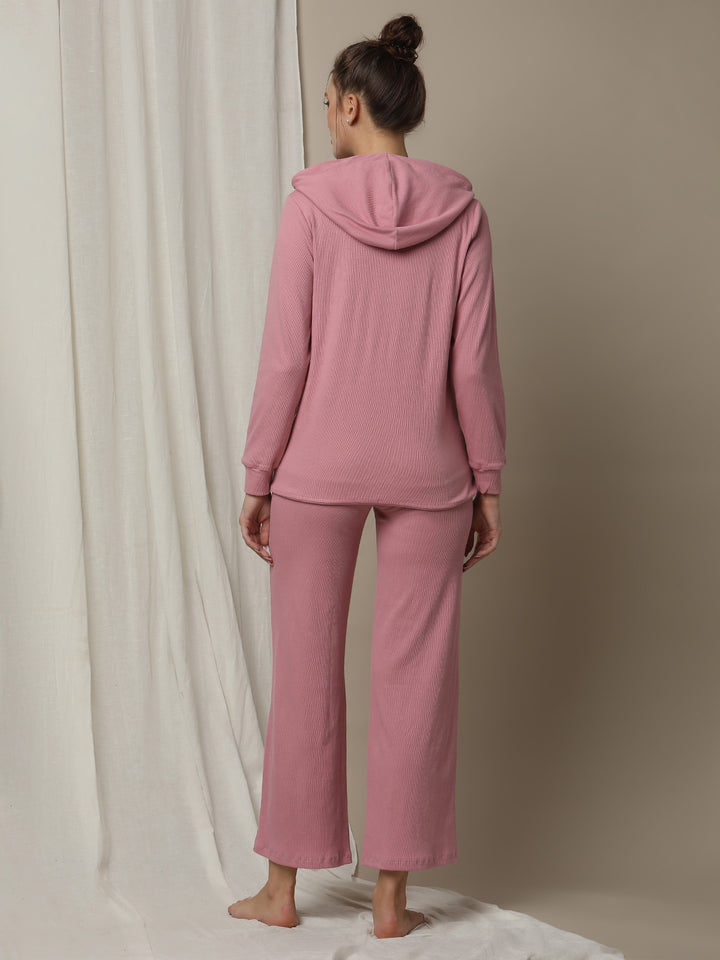 2pc. Maternity Pyjama + Hoodie Set