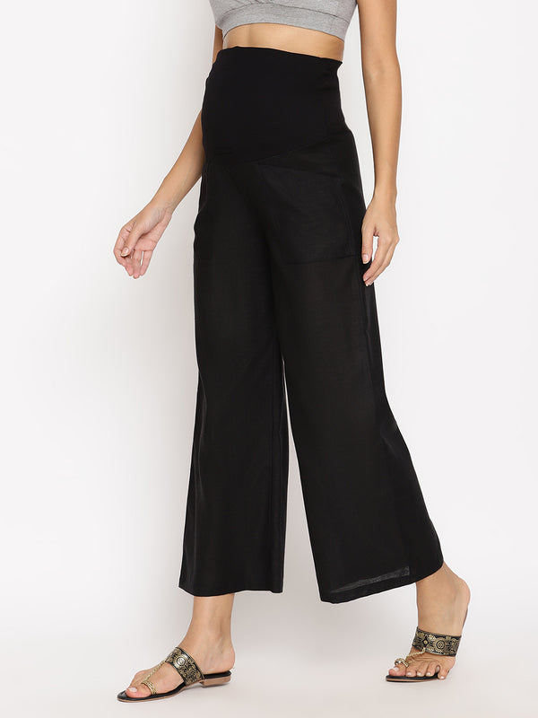 Overbelly Maternity Palazzo Pants