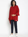 6-in-1 Nursing Cover- Maroon