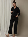 2pc. Maternity Lounge Set- Black
