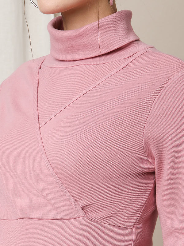 Maternity Rib-Knit Dress