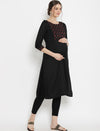 2pc. Maternity Kurta + Leggings Set