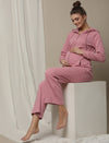 2pc. Maternity Lounge Set- Pink