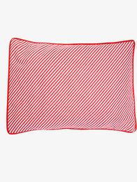 Baby Mustard Seeds Head Pillow Stripped - Red
