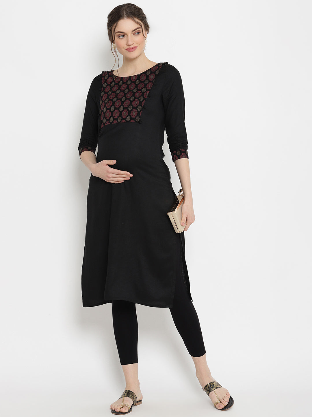 Buy 2pc. Maternity Kurta + Leggings Set