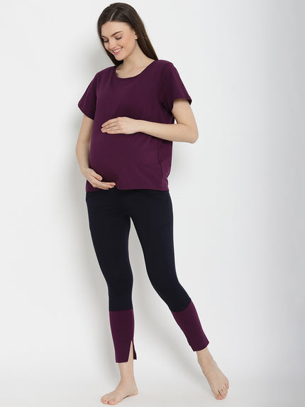 Hi-rise Maternity Leggings