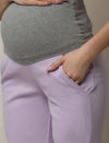 2pc. Maternity Lounge Set- Purple