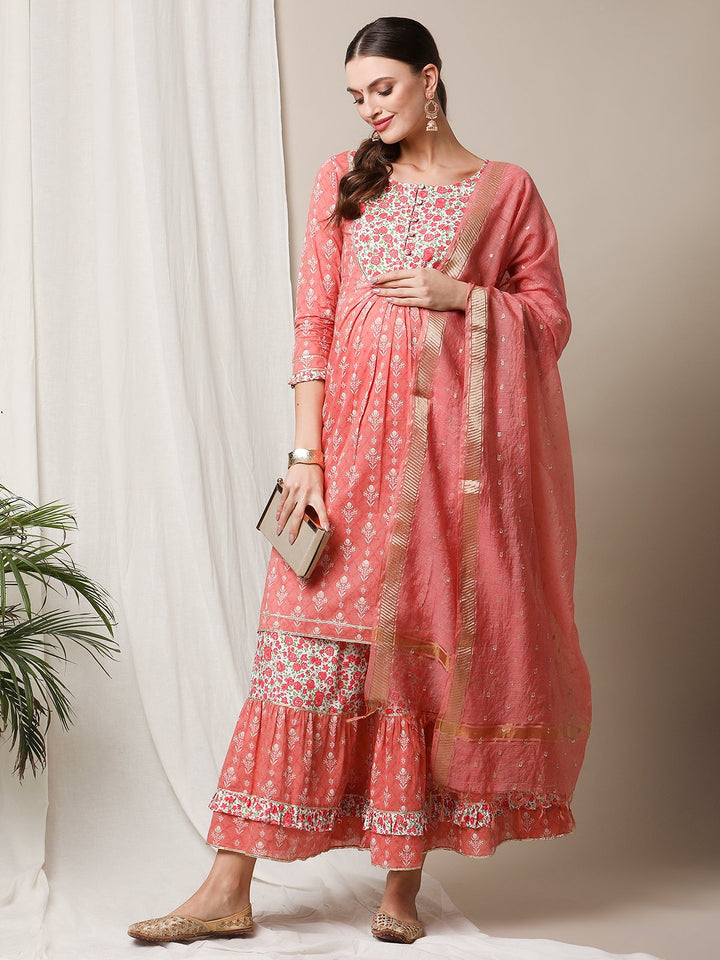 100% Cotton Maternity Suit