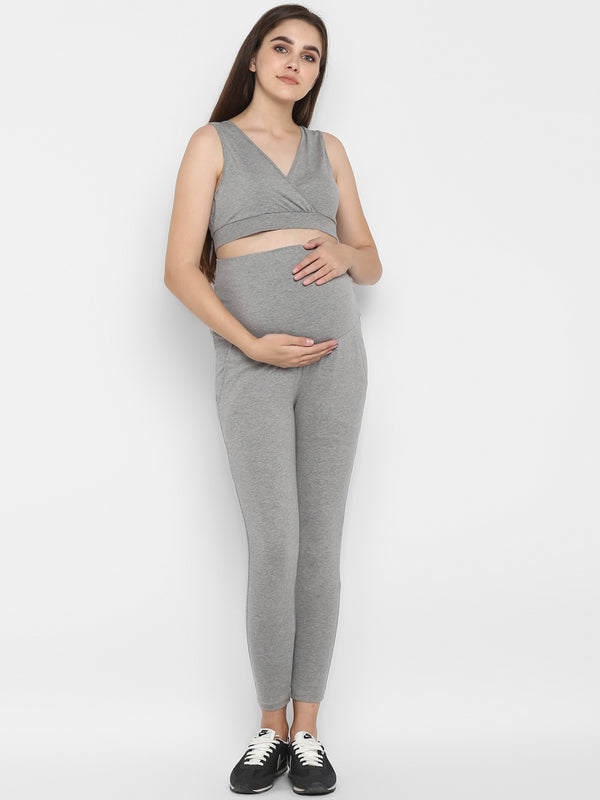 Maternity Over Belly Leggings