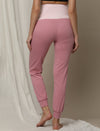 2pc. Maternity Hoodie & Jogger Lounge Set- Pink