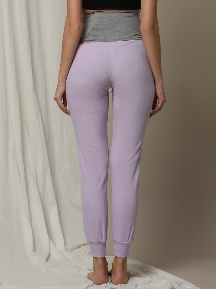 Maternity Rib-Knit Joggers