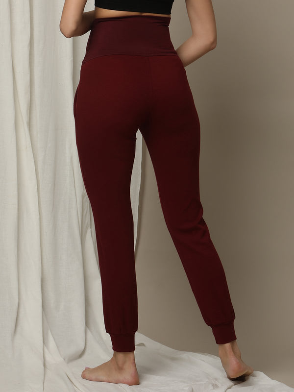 Maternity Rib-Knit Joggers