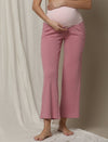 Maternity High-Waist Lounge Sleep Pants- Pink