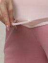 Maternity High-Waist Lounge Sleep Pants- Pink