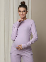 Maternity Rib-knit T-Shirt