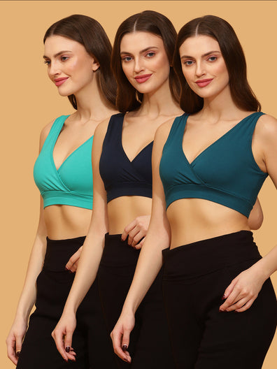 Hosiery Plain nursing bra panty set at Rs 90/set in Gorakhpur