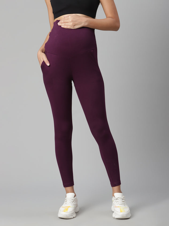 White Maternity Leggings