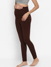brown Maternity Leggings