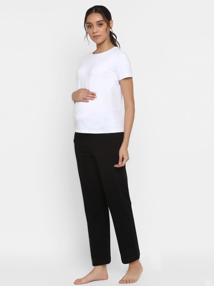 Black Maternity Comfy Pants