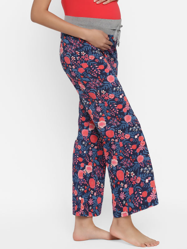 Cotton Maternity Pajama Pants
