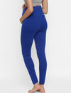 Blue Maternity Leggings