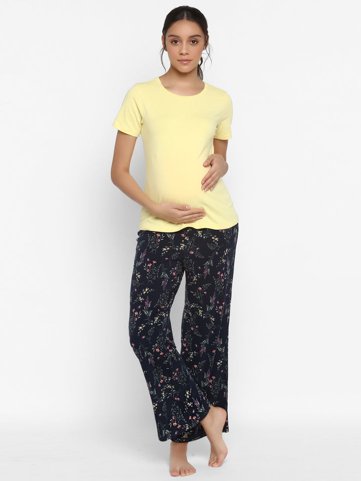 2pc. Maternity Pajama + T-shirt set