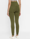 High-rise Maternity Joggers Pants- Dark Green