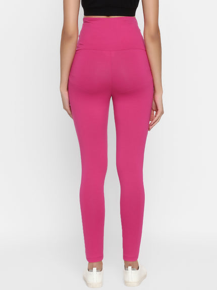 Pink Maternity Leggings