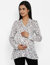 Maternity Popover Top