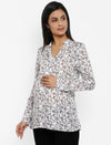 Maternity Popover Top