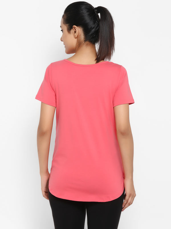 Pink Maternity T-shirts
