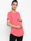 Maternity Half Sleeves T-Shirt