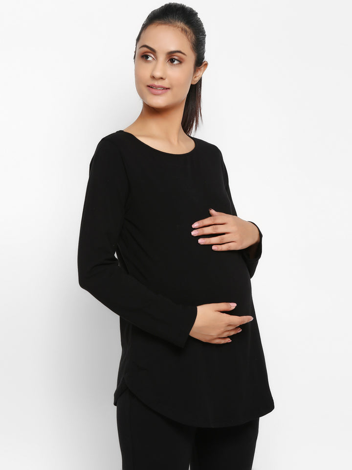 Loung Wear Maternity Tops