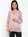 Maternity Popover Top