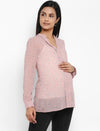 Maternity Popover Top