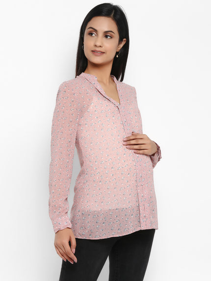 Maternity Popover Top