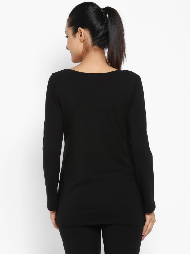 Maternity Full Sleeves Nursing T-Shirt