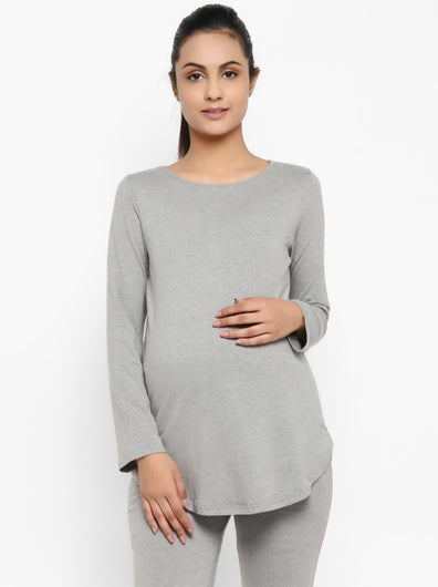 Maternity Full Sleeves T-Shirt