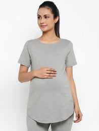 Maternity Half Sleeves T-Shirt