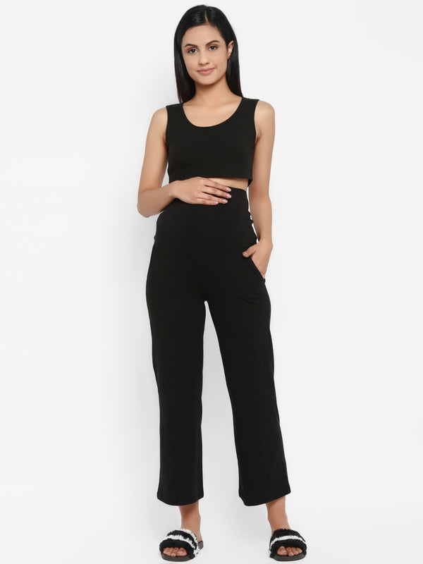 Wide Leg Maternity Pants