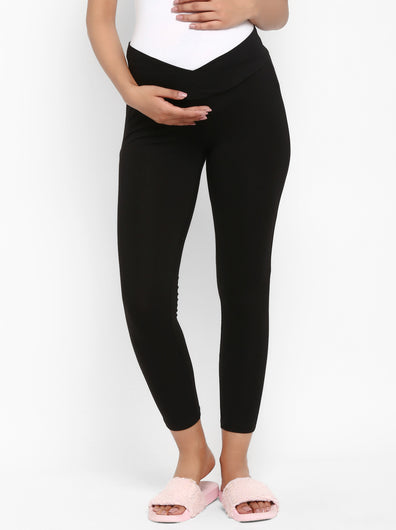 Maternity Crossover Leggings